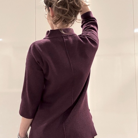 Women's Purple Sweater - Picture 2 of 8